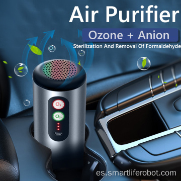 Ambientador y purificador de aire de coche de iones negativos